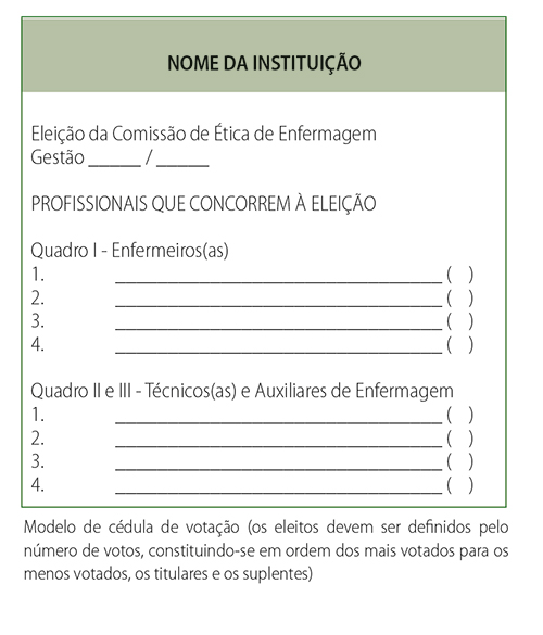 modelo-de-cédula – Coren/SC - Conselho Regional de Enfermagem de Santa  Catarina