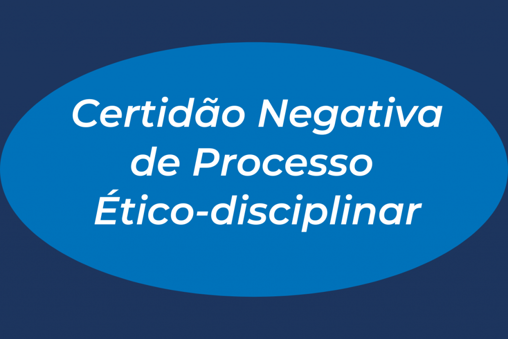 Certid O Negativa De Processo Tico Disciplinar Coren Sc Conselho