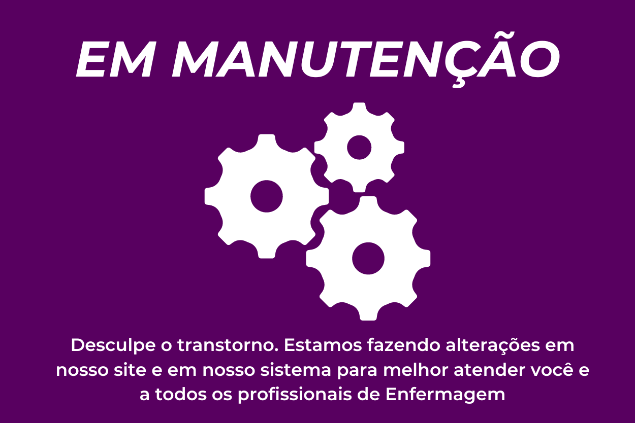 Em ManutenÇÃo Aviso Corensc Conselho Regional De Enfermagem De Santa Catarina 2146